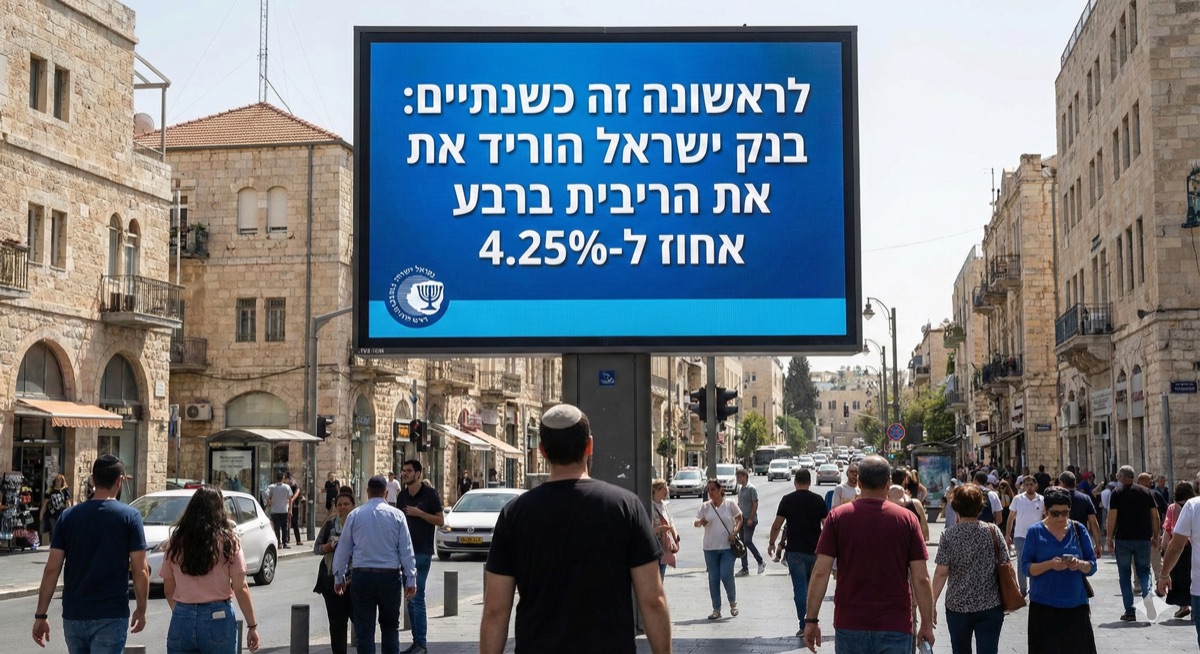 בנק ישראל הוריד את הריבית – בעלי משכנתא, זה הזמן לבדוק אם אתם משלמים יותר מדי